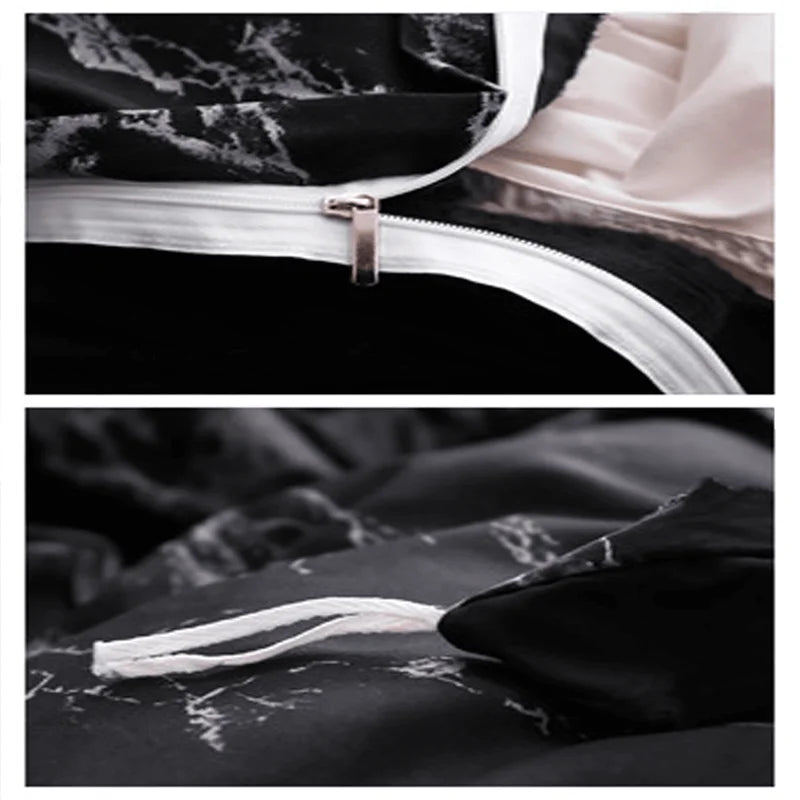 Marble look Comforter Bedding Set