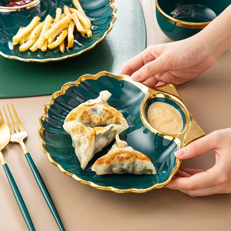 Dining Ceramic Dumpling Dish