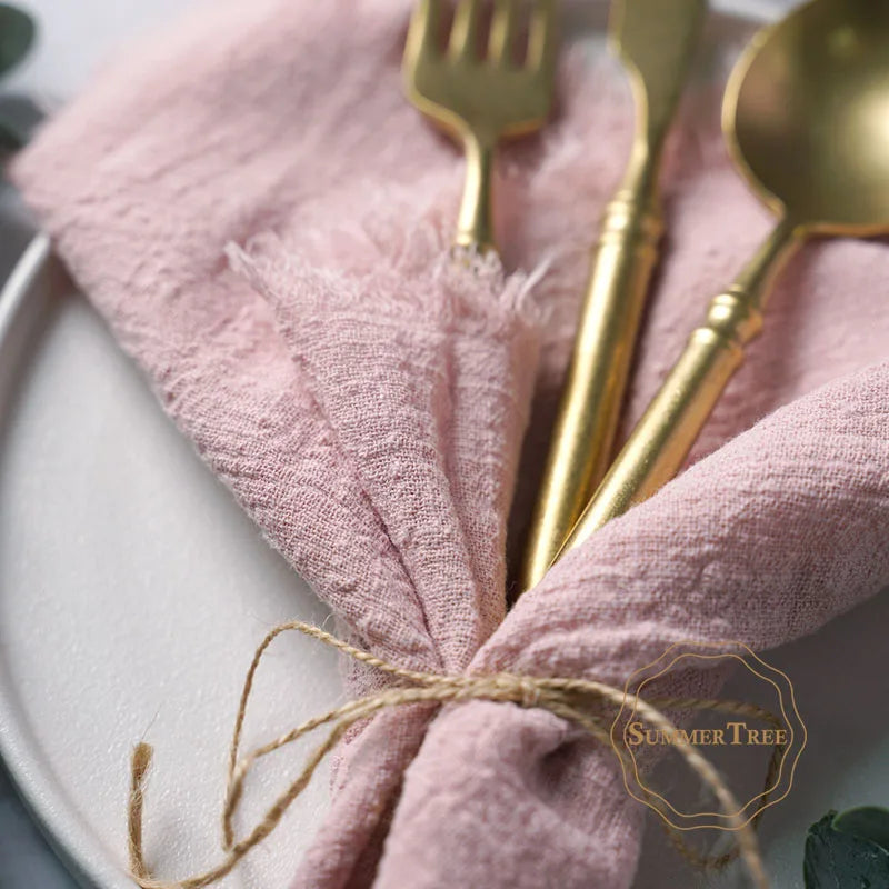 Cotton Gauze Napkins SET