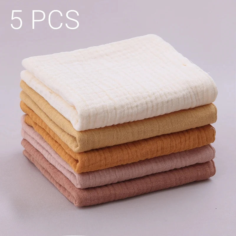 SOFT Square Cotton Baby Towels set