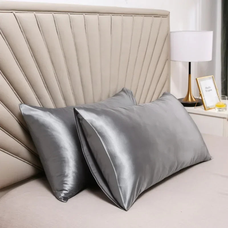 Luxury Silk Pillowcase – Hair & Skin Protection, 100% Natural Mulberry Silk