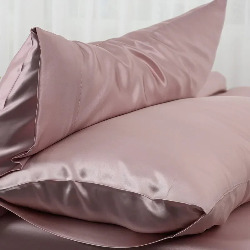 Luxury Silk Pillowcase – Hair & Skin Protection, 100% Natural Mulberry Silk