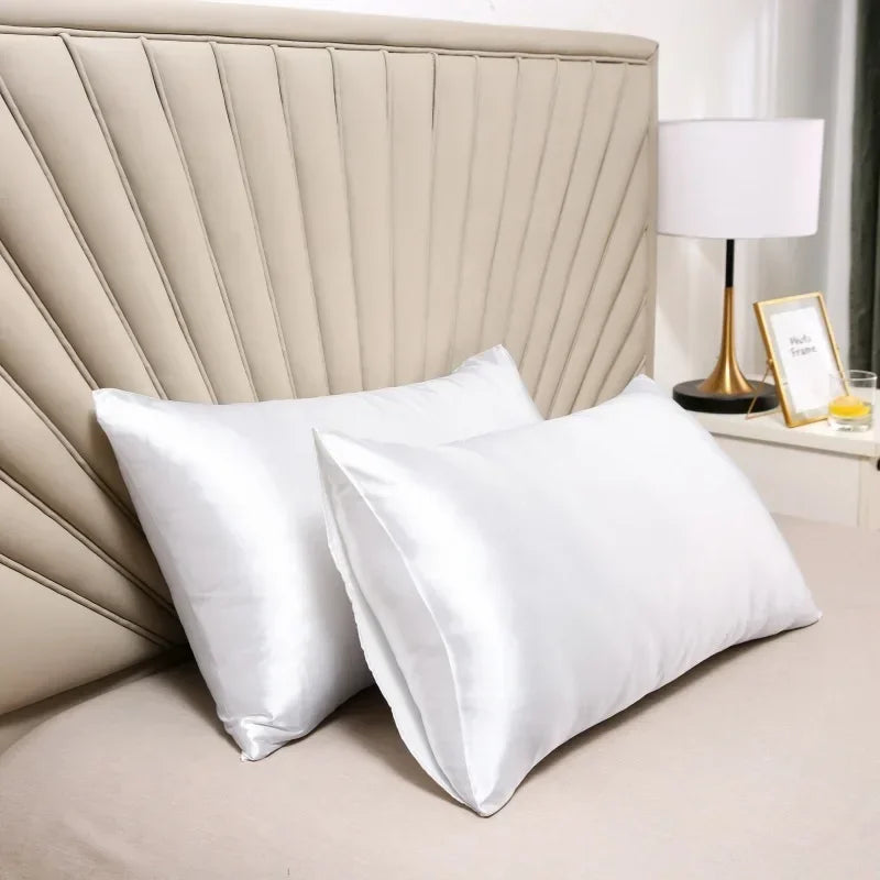 Luxury Silk Pillowcase – Hair & Skin Protection, 100% Natural Mulberry Silk