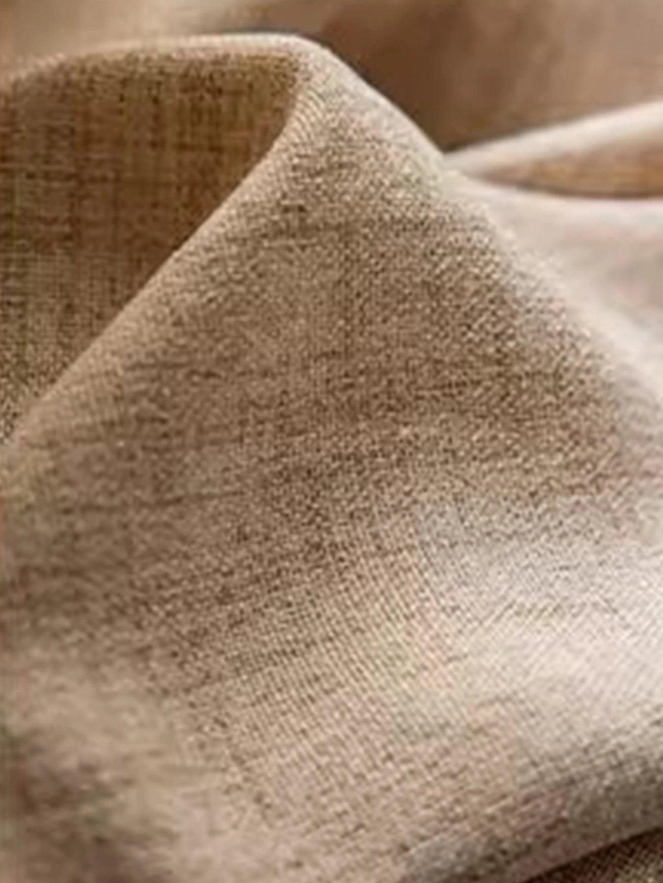 Wholesales Ready Made Sheer Japanese Korean style Linen Curtains Farmhouse Cheap Linen Semi Sheer Curtains For Home Door Living