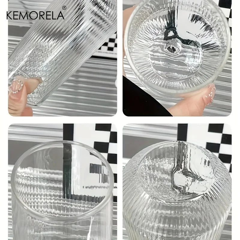 Vertical stripes Glass set
