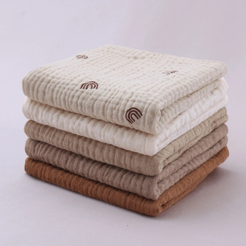 SOFT Square Cotton Baby Towels set