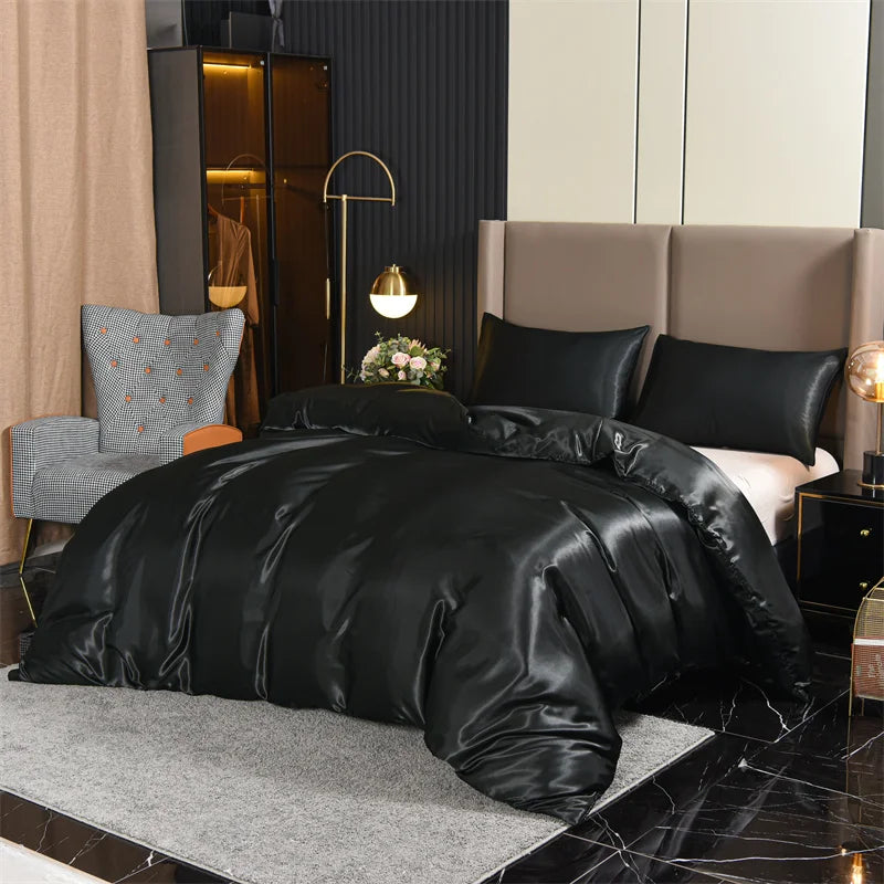 LUXURY Satin Duvet Cover Set