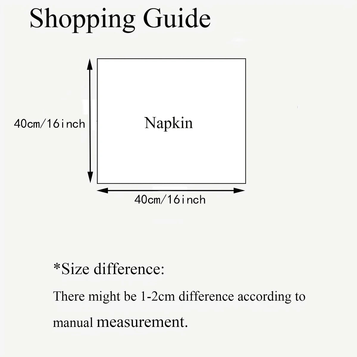 Set Of 6 40x40cm Table Cloth Napkins Durable Polyester Thicken Placemat Reusable for Kitchen Dining Wedding Decoration