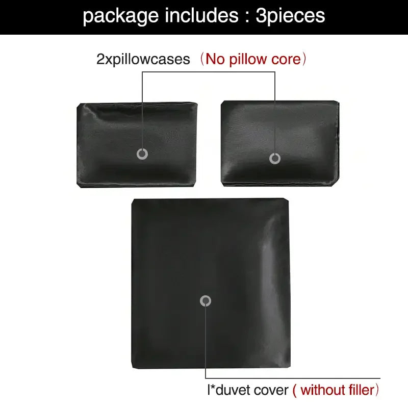 LUXURY Satin Duvet Cover Set