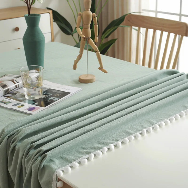 Minimalistic Cotton Tablecloth