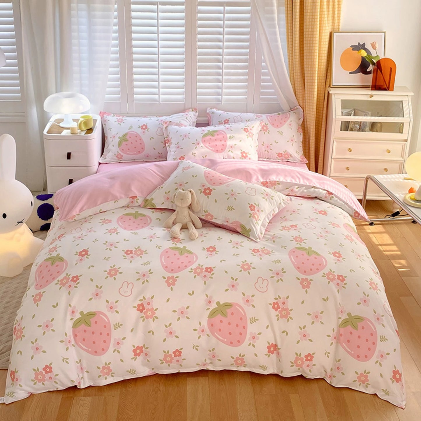 CUTIE Autumn Winter Cotton Bedding Set