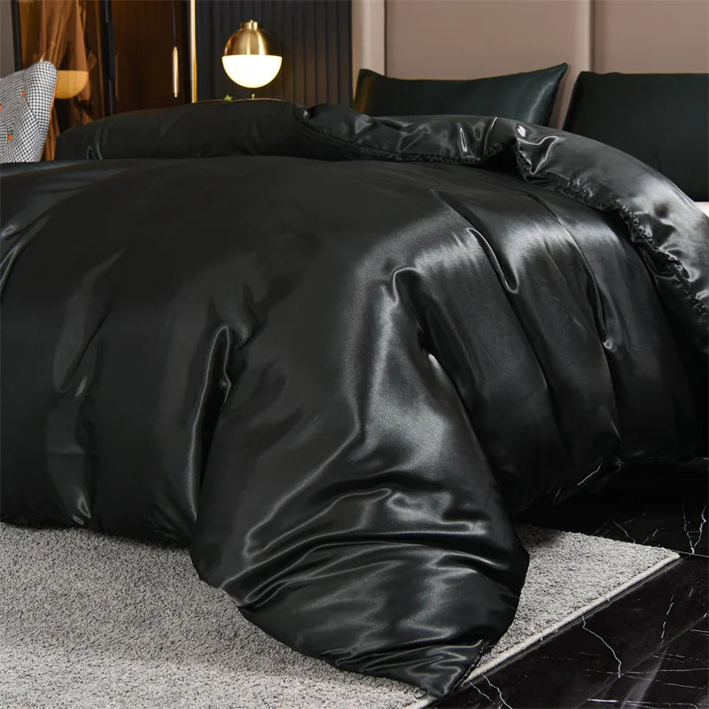 LUXURY Satin Duvet Cover Set