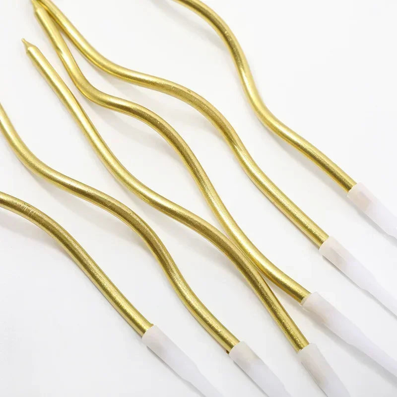 Curved Cake Candles set