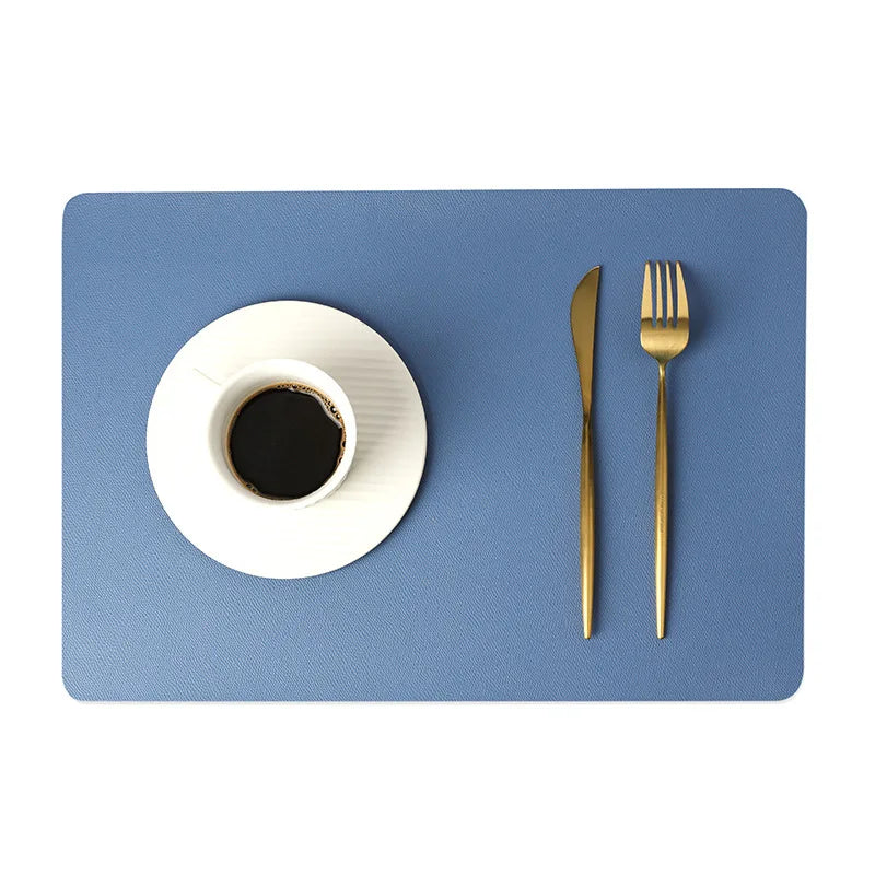 Stylish Layer Leather Table Mat