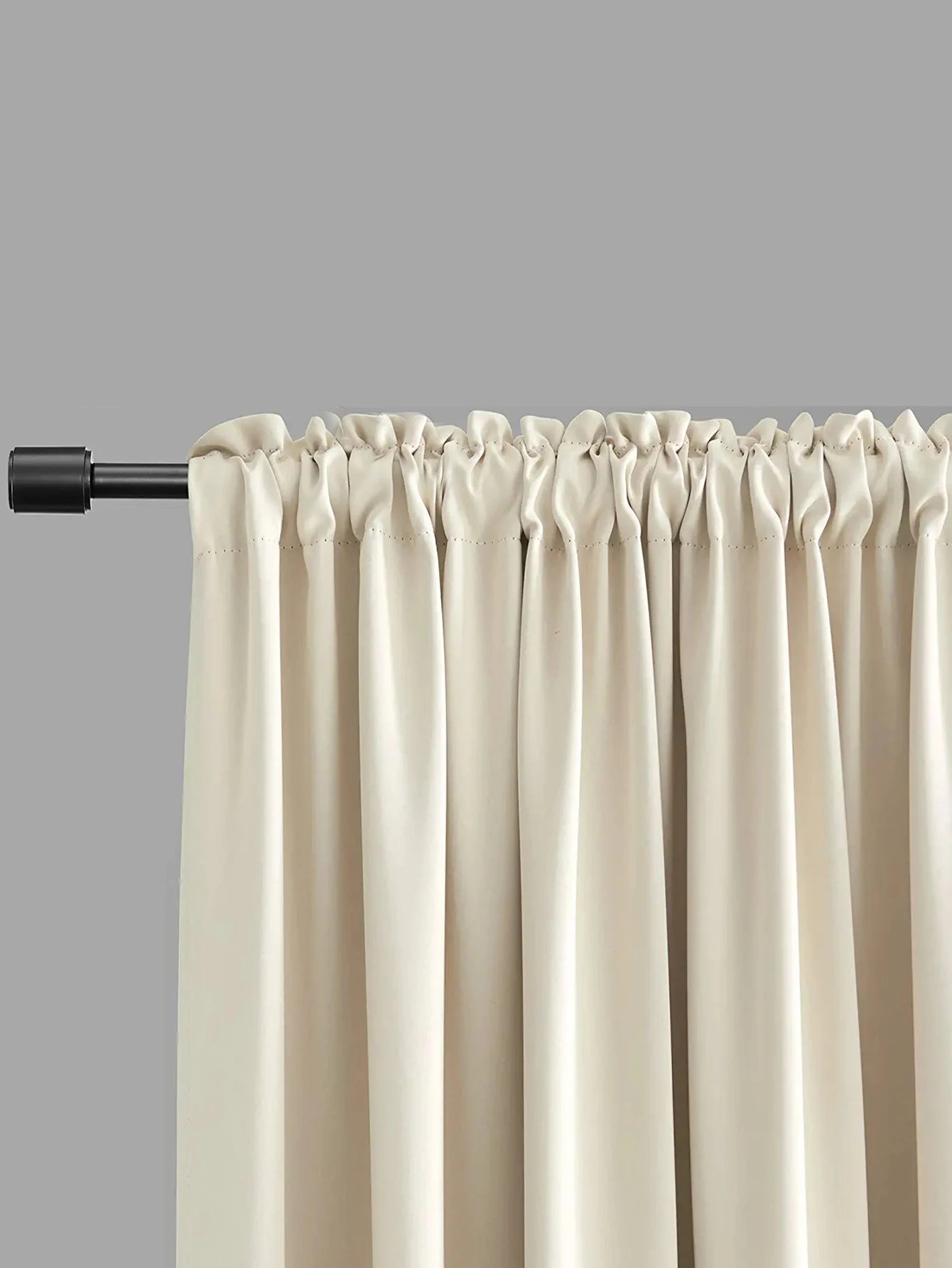 Beige Blackout Curtains