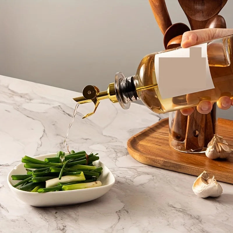 Glass Olive Oil Dispenser Bottle