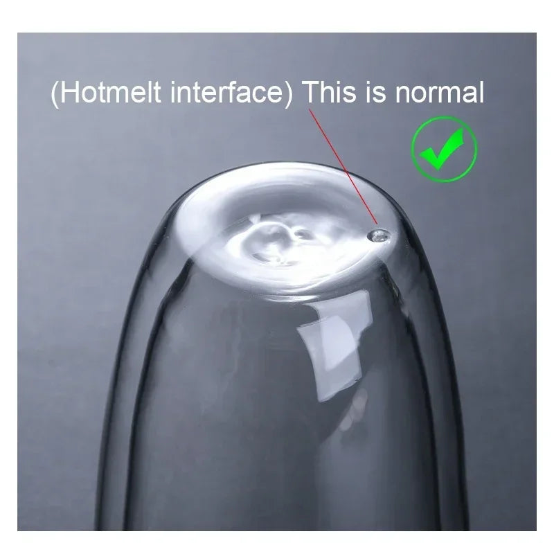 Heat-Resistant Double-Wall Glass Cup