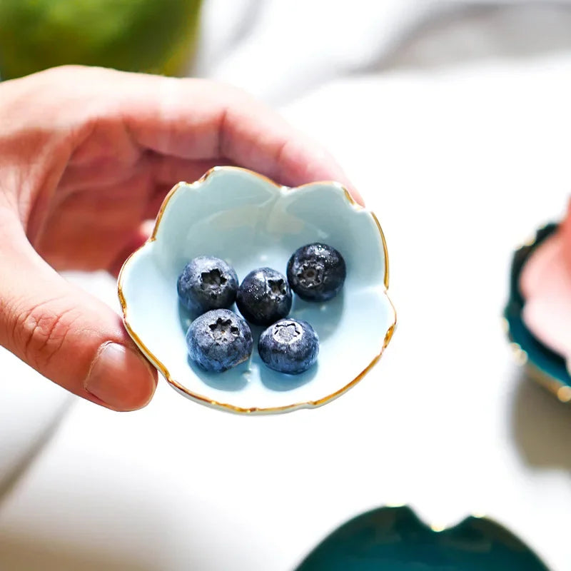 Blooming Sakura Porcelain Side Dish