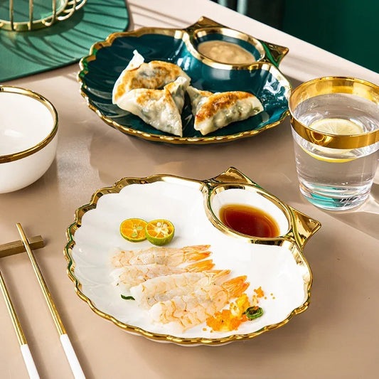 Dining Ceramic Dumpling Dish