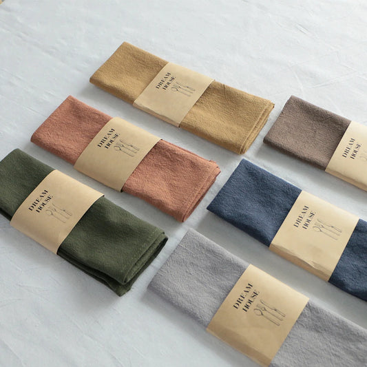 Thick Cotton Linen Cloth Napkin